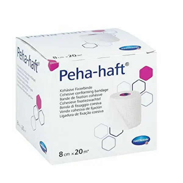 Hartmann Peha-Haft Bandaj fixare autoadeziv 8 cm X 20 cm