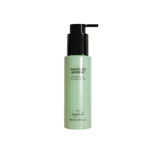 Haruharu Wonder - Black Bamboo Frizz-free Hair Oil, 80ml