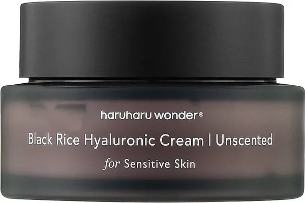 Haruharu Wonder Black Rice Cremă de față cu acid hialuronic fără parfum, 50 ml