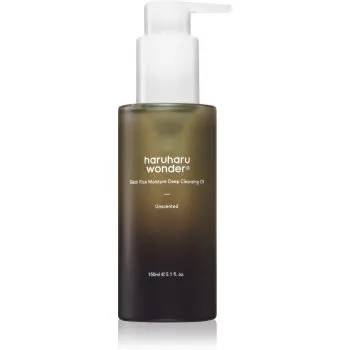 Haruharu Wonder Black Rice Moisture ulei pentru indepartarea machiajului Ulei de curățare pentru piele sensibila si intoleranta