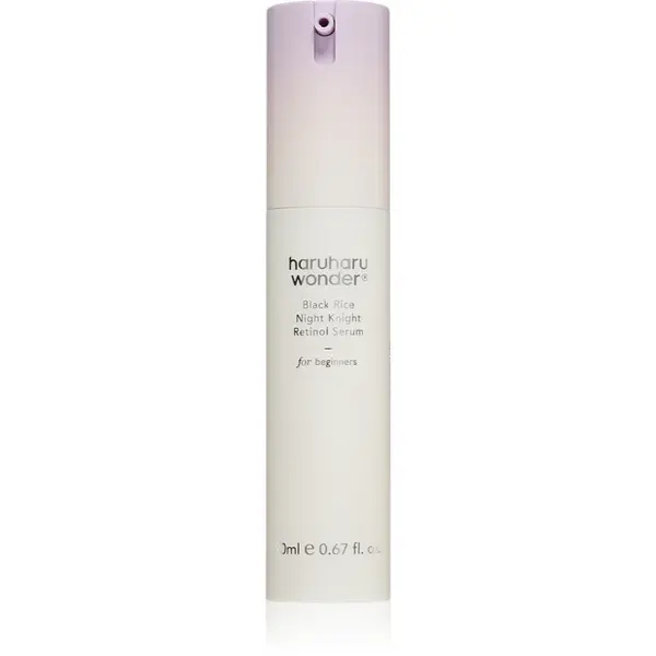 Haruharu Wonder Black Rice Night Knight ser antirid cu retinol pentru un aspect intinerit 20 ml