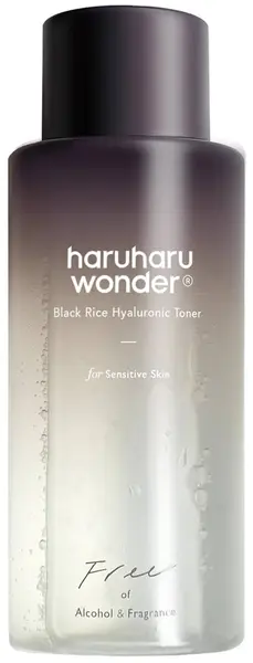 Haruharu Wonder Black Rice Toner facial cu acid hialuronic, fără parfum, 150 ml