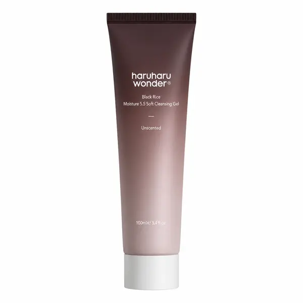 Haruharu Wonder – Black Rice Triple Aha Gentle Cleaning Gel, 100ml