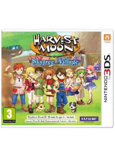 Harvest Moon Skytree Village Nintendo 3DS