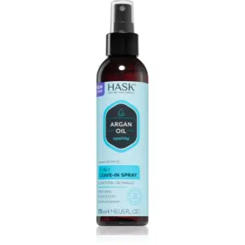 HASK Argan Oil spray care nu necesita clatire pentru par deteriorat
