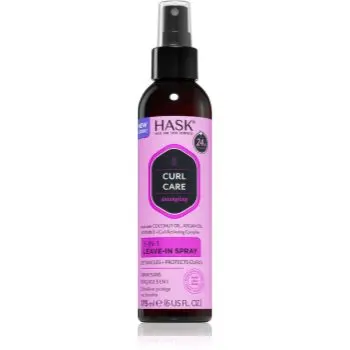 HASK Curl Care spray care nu necesita clatire pentru par ondulat si cret