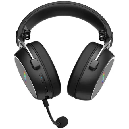 HATOR Casti cu microfon Hator Hypergang 3, USB-C/USB-A, Wireless, Bluetooth, Microfon, Negru