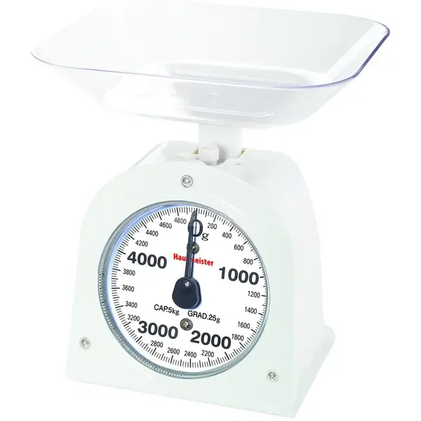 HAUSMEISTER Hausmeister HM 4406 Cantar mecanic, capacitate 5 kg, alb