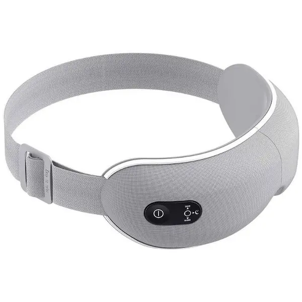 HAVIT Aparat de masaj smart Havit EM1601 pentru ochi, Bluetooth, 3 trepte, Cablu inclus, ideal pentru odihnirea ochilor, Gri