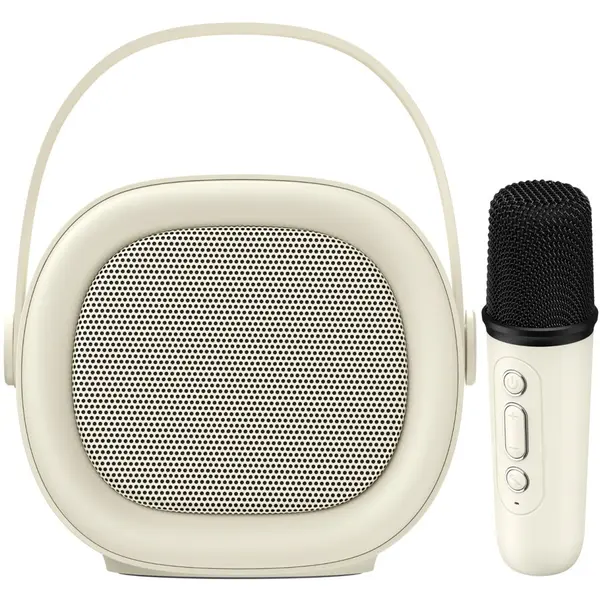 HAVIT Boxa karaoke HAVIT SK819BT, cu microfon, Bluetooth Type-C, Bej