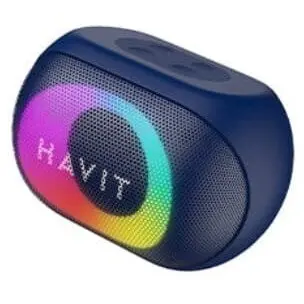 HAVIT Boxa portabila, HAVIT, SK885BT, Bluetooth 5.3, 10W, 118x84,5x81mm, Albastru