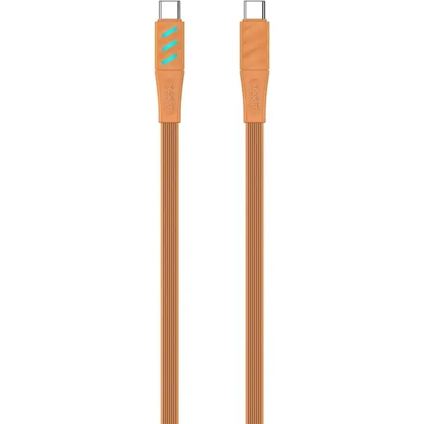 HAVIT Cablu de date si incarcare Havit CB6254, USB Type C (T) la USB Type C (T), Lungime1 m, Portocaliu