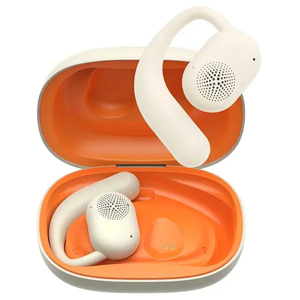 HAVIT Casti fara Fir Havit OWS914, Bluetooth 5.3, TWS, USB-C, 500mAh, Beige
