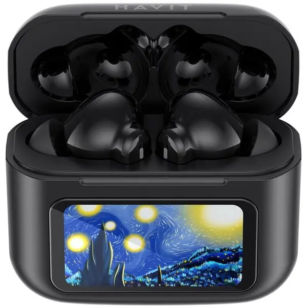 HAVIT Casti Havit TW956 TWS, Wireless, Negru