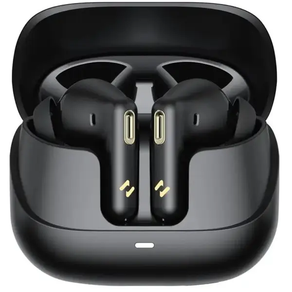 HAVIT Casti wireless Havit TW906 Pro, cu reducere activa a zgomotului, conectivitate Bluetooth 5.3, set, Negru