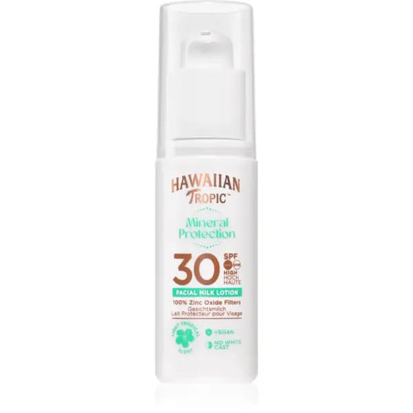 Hawaiian Tropic Milk Face Lotion lotiune pentru bronzul fetei SPF 30 50 ml