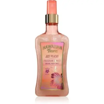 Hawaiian Tropic Perfumes Just Peachy spray pentru corp cu particule stralucitoare pentru femei