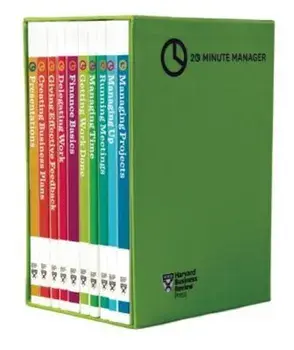HBR 20-Minute Manager Boxed Set (10 Books) (HBR 20-Minute Manager Series), Hardcover/Harvard Business Review