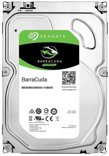 HDD Desktop Seagate BarraCuda, 6TB, SATA III 600, 256MB Buffer