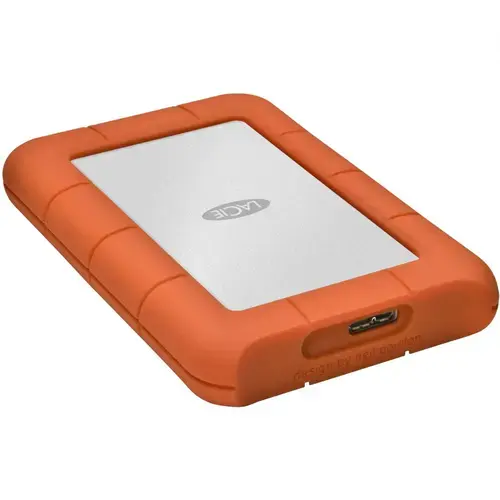 HDD extern LaCie Rugged Mini, 5TB, USB 3.0 (Portocaliu)