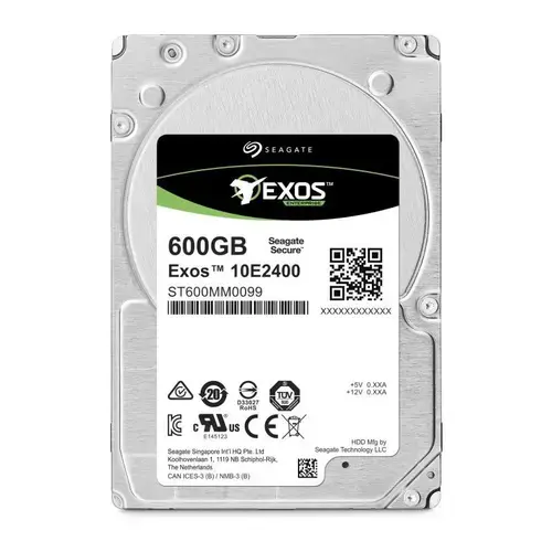 HDD Server Seagate Exos 10E2400 10K, SAS, 600GB, 10000RPM, 128MB