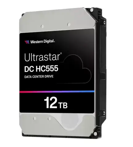 HDD Server Western Digital Ultrastar DC HC555, 12TB, SATA, 3.5inch, 7200 RPM, 512 MB