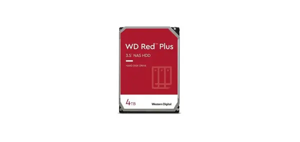 HDD WD Red Plus 4TB SATA-III 5400 RPM 25 HDD WD Red Plus 4TB SATA-III 5400 RPM 25