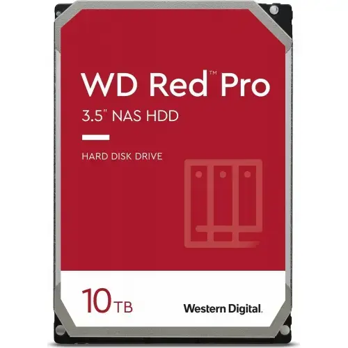 HDD Western Digital Red Pro 10TB SATA-III 7200RPM 512MB