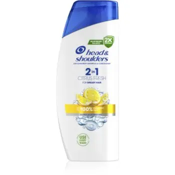 Head & Shoulders Citrus Fresh 2v1 sampon anti-matreata pentru par gras