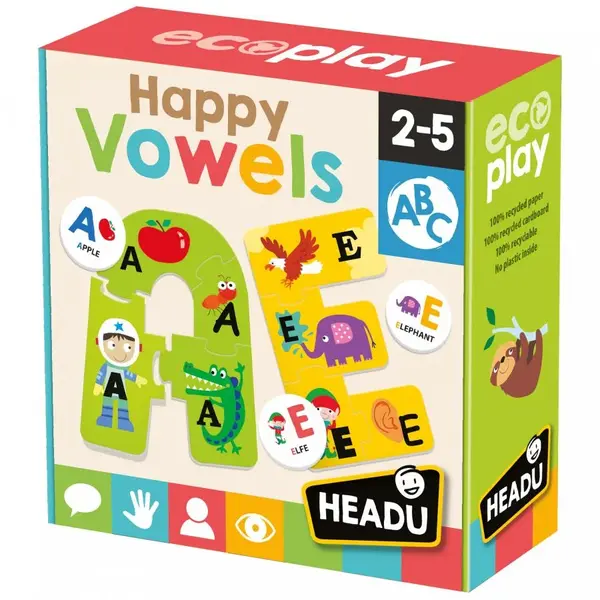 Headu Ecoplay - Joc Sa Invatam Vocalele