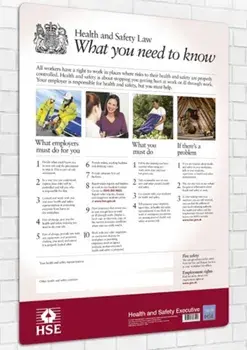 Health and safety law. what you need to know, A3 poster ed [2013 impression]/Great Britain: Health and Safety Executive