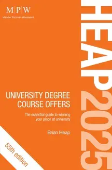 HEAP 2025: University Degree Course Offers. 55 Revised edition, Paperback/Brian Heap
