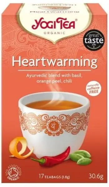 Heartwarming Ceai din plante, 17 pachete , Yogi Tea