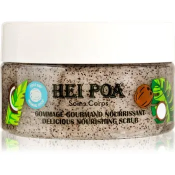 Hei Poa Tahiti Monoi Oil Exfoliant hrănitor pentru corp cu cocos
