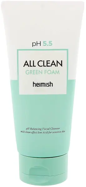 Heimish All Clean Spuma de curățare a feței pH 5.5, 120 ml
