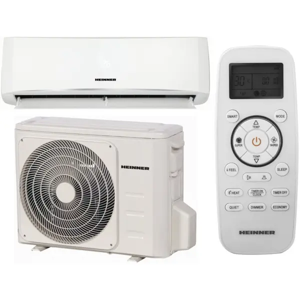 HEINNER Aer conditionat Heinner HAC-HSN12KITWIFI++, 12000 BTU, A++/A+, Wi-Fi, Inverter + Kit instalare inclus