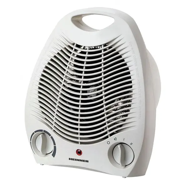 HEINNER Aeroterma Heinner HFH-L2000WH, 2 trepte de putere: 1000/2000W, indicator luminos “ON”, termostat reglabil
