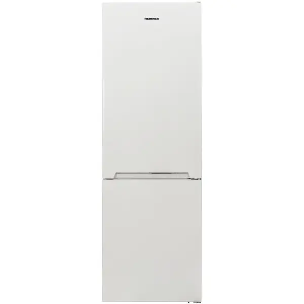 HEINNER Combina frigorifica Heinner HC-V341E++, 340 l, Clasa E, Less Frost, Iluminare LED, Control mecanic, H 186 cm, Alb