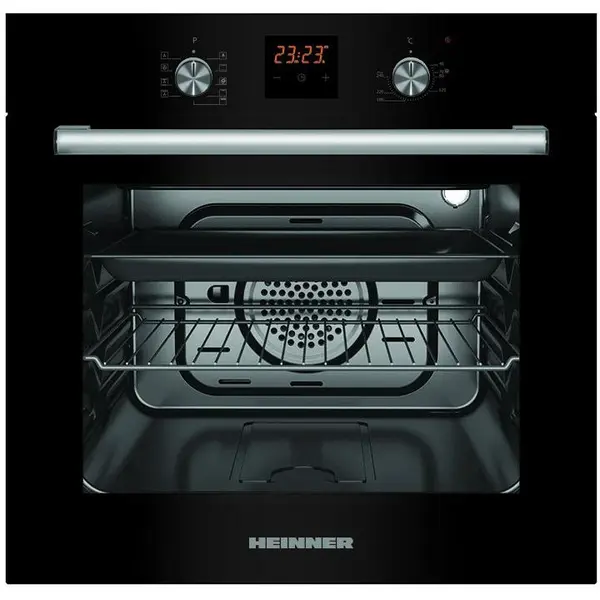 HEINNER Cuptor Incorporabil Heinner HBO-S569LDTDGC-GBK, colum: 56L, multifunctional, 9 functii, ventilatie, grill