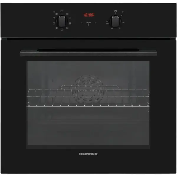 HEINNER Cuptor incorporabil Heinner HBO-V659GCDRC-GBK, 69 l, 9 functii, Multifunctional,Grill, Ventilatie, Timer, Display touch, Perete catalitic, Clasa A, Sticla neagra