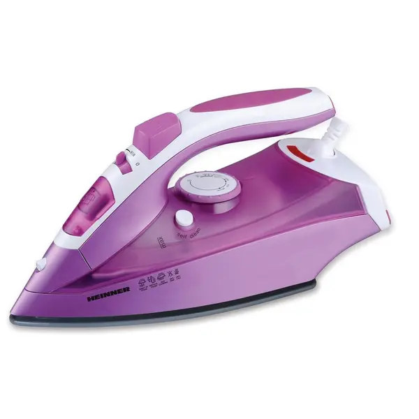 HEINNER Fier de calcat Heinner 2900, Purple, 2400W, talpa ceramica