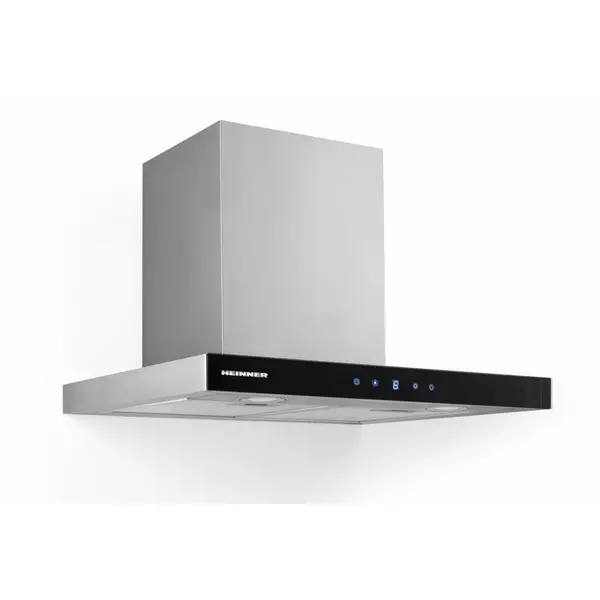 HEINNER Hota decorativa Heinner DCH-650TIX, 60 cm, Control touch, Timer, Inox + Sticla neagra