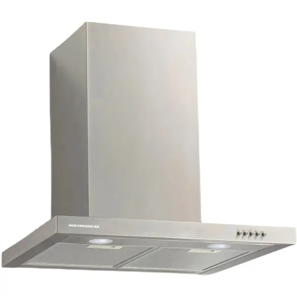 HEINNER Hota incorporabila decorativa Heinner HDCH-660TSS, 1 Motor, Putere de absorbtie 586.3 m3/H, Lumina LED, 3 trepte de viteza, 60 cm, Inox