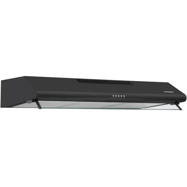 HEINNER Hota traditionala Heinner HCH-490-BK, 2 motoare, Putere de absorbtie 304.5 m3/h, Lumina LED, 3 trepte de viteza, 90 cm, Negru