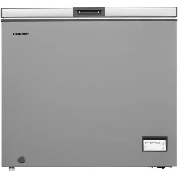 HEINNER Lada frigorifica Heinner HCF-205NHSE++, 198 l, Clasa E, Compresor inverter, Control electronic, Display waterproof, Argintiu