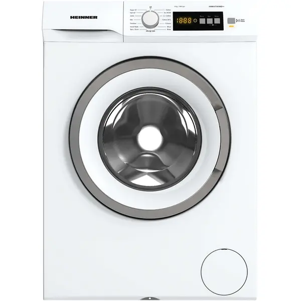 HEINNER Masina de spalat rufe Heinner HWM-VT1610KD++, 6 kg, 1000 rpm, Clasa D, Display digital, Blocare acces copii, Alb