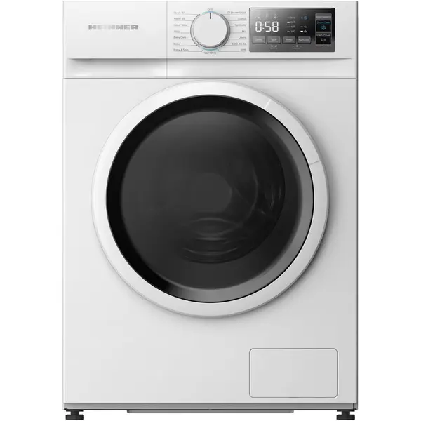 HEINNER Masina de spalat rufe slim Heinner HWM-M914IVNA+++, 9 kg, 1400 rpm, Clasa A, Motor inverter, Display digital, Blocare acces copii, Alb