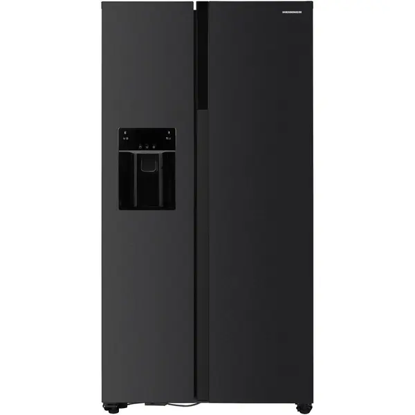 HEINNER Side by side Heinner HSBS-HM513NFIMDXE++, 513 l, No Frost, Dozator de gheata, Display LED, Clasa E, Compresor Inverter, Smart, Alarma usa deschisa, H 177 cm, Inox