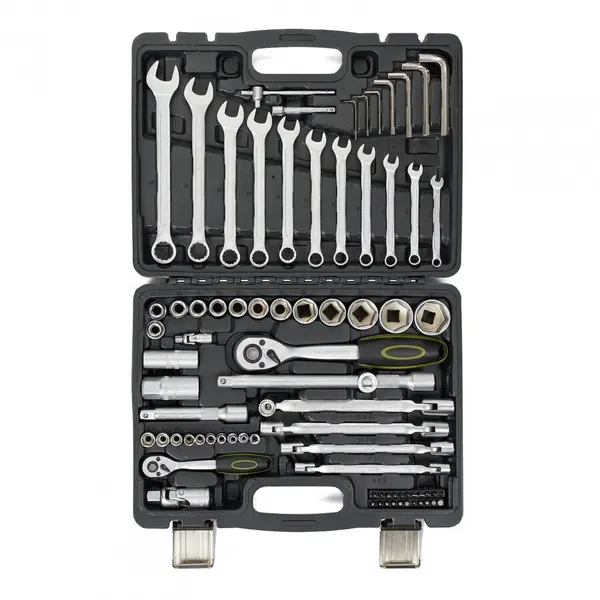 HEINNER Trusa multifunctionala 77 piese Heinner CTSM016, material chrome-vanadium