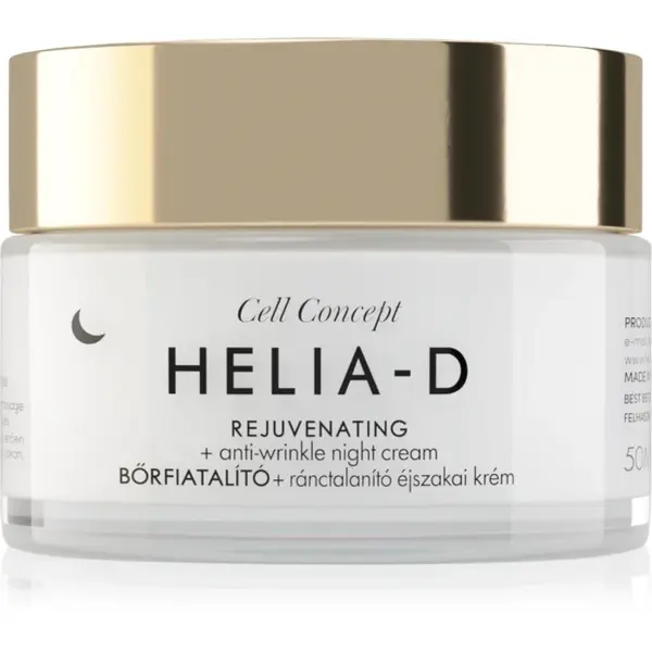 Helia-D Cell Concept crema de noapte pentru reintinerire 65+ 50 ml